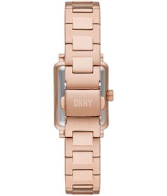 تصویر ساعت مچی زنانه آنالوگ مربع شکل از استیل ضد زنگ NY6663 - 24 میلی‌متر برند DKNY Women's Analog Square Shape Stainless Steel Wrist Watch NY6663 - 24 Mm