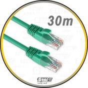 تصویر کابل شبکه CAT6 بلدن به طول 30 متر 