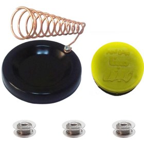 تصویر پایه هویه مدل P/50//333 همراه با روغن لحیم مبنا و سیم لحیم - آبی 