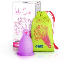 تصویر کاپ قاعدگی سایز بزرگ لیدی کاپ هاینز Hinz Large Menstrual Cup