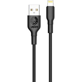 تصویر کابل USB-A به LIGHTNING گرین لاین مدل USB DATA CABLE طول 1 متر 