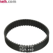 تصویر تسمه حلقه بسته GT2 عرض 6 میلیمتر محیط 110 میلیمتر ا 110mm GT2 timing belt 110mm GT2 timing belt