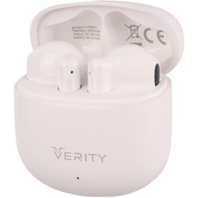 تصویر هندزفری بلوتوث دوتایی Verity V-T95H TWS Verity V-T95H TWS WIRELESS HANDSFREE