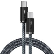 تصویر کابل تبدیل تایپ سی بیسوس مدل CALD000216 طول ۱ متر ۱۰۰ وات 