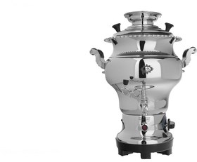 تصویر سماور برقی عالی نسب مدل سیلور Alinassab Silver Electric Samovar 7 Liter