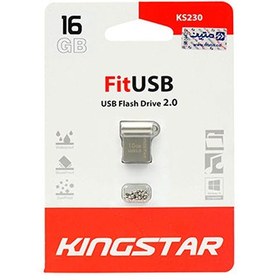 تصویر فلش مموری کینگ استار FitUSB Flash Drive 2.0 KS230 ظرفیت 16 گیگابایت ا FitUSB Flash Drive 2.0 KS230 16GB FitUSB Flash Drive 2.0 KS230 16GB
