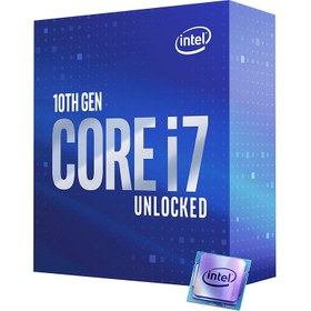 تصویر پردازنده اینتل CORE I7 مدل 10700 Comet Lake Intel Core i7-10700 Comet lake LGA1200 10th Generation Processor