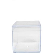 تصویر باکس کریستالی شفاف - جعبه کد 1 ا باکس ویترینی شفاف مکعب 5 در 5 در 5 مناسب گیفت و هدیه از جنس پلاستیک فشرده باکس ویترینی شفاف مکعب 5 در 5 در 5 مناسب گیفت و هدیه از جنس پلاستیک فشرده
