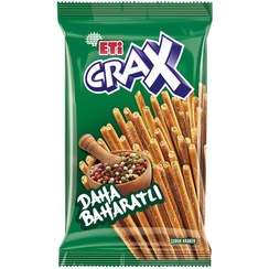 تصویر چوب شور ادویه ای Eti Crax ـ 50 گرم Eti crax spiced pretzels 50gr