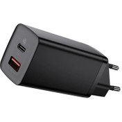 تصویر شارژر دیواری باسئوس مدل GaN2 Lite CCGAN2L-B01 65W Baseus GaN2 Lite CCGAN2L-B01 65W Quick Wall Charger