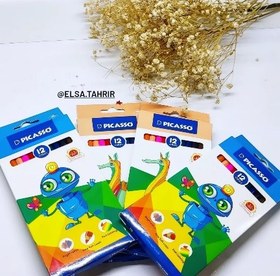 تصویر مداد رنگی پیکاسو 