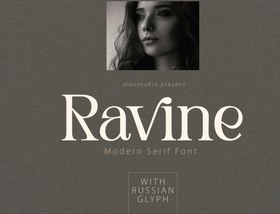 تصویر RAVINE Modern Serif 