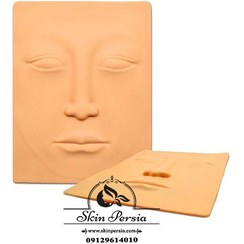 تصویر پوست تمرینی سیلیکونی طرح چشم 