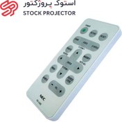 تصویر ریموت کنترل ویدئو پروژکتور ان ای سی کد 2 – NEC projector remote control 