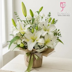 تصویر جار گل لیلیوم آوانا 