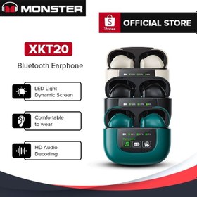 تصویر هندزفری بی سیم گیمینگ مانستر مدل Monster Airmars XKT20 Monster Airmars XKT20 Wireless Bluetooth Gaming Earbuds