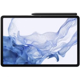 تصویر تبلت برند سامسونگ مدل Galaxy Tab S8 - 11 اینچ - 128 گیگابایت - تک سیم کارت (5G) - 12 گیگابایت - نقره ای - شارژر - 18 ماه شرکتی 