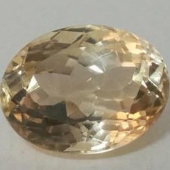 تصویر نگین سنگ معدنی سیترین 