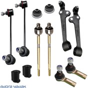 تصویر پک جلوبندی کوییک برند امیرنیا (مجموعه 12 عددی) QUICK Front Suspension Kit