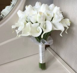 تصویر دسته گل عروس کد027 