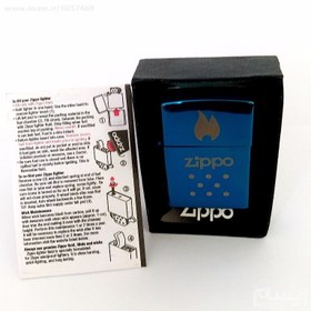 تصویر فندک بنزینی ZIPPO*با نقش برند zippo* 