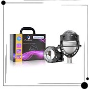 تصویر لنز چراغ خودروپرمیوم مدل دیلایت دار سایز 3اینچ 