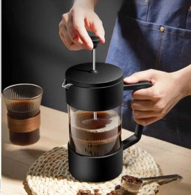 تصویر فرنچ پرس 350میل مشکی 