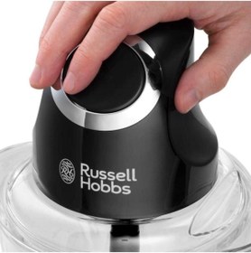 تصویر خرد کردن کوچک شیشه 500 میلی لیتر دکمه استفاده تک نفره 24662 56 Russell Hobbs 