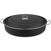 تصویر تابه دو دسته گرانیتی سایز 55 برند تکنو 