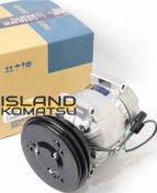 تصویر کمپرسور کولر لوله از پشت هیوندای 