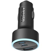 تصویر شارژر فندکی انکر مدل A2736 335 توان 67 وات Anker A2736 335 67W Compact 3-Port Car Charger