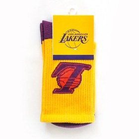 تصویر جوراب نیم ساق ورزشی لیکرز Lakers 