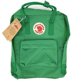 تصویر کوله پشتی کانکن سایز بزرگ سبز اصل Kanken backpack green color