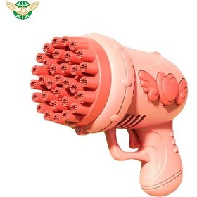 تصویر تفنگ حباب ساز باطری خور 32 تایی BUBBLE GUN TOY ITEM NO _ 889/5