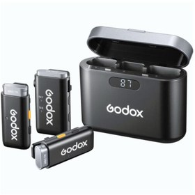 تصویر میکروفون بیسیم یقه ای گودکس Godox WEC 2-Person Wireless Godox WEC 2-Person Wireless Microphone