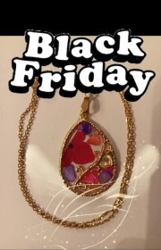 تصویر گردنبند رنگی رنگی 