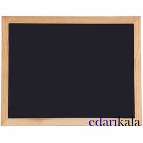 تصویر بلک برد مغناطیسی 100x80cm دورMDF -Black-Board-Magnetic-100x80cm- Round-MDF