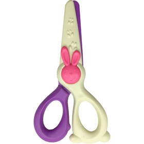 تصویر قیچی مهد کودک تیغه پلاستیکی فرمی‌ نو Formino Plastic Blade Kindergarten Scissor