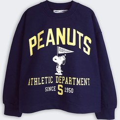 تصویر کراپ و بلوز دورس برند مانکی طرح اسنوپی کد 1463 