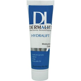 تصویر کرم مرطوب کننده قوی درمالیفت مدل Hydralift Intensive حجم 50 میلی لیتر Dermalift Hydralift Intensive Moisturizing Cream, 50 ml