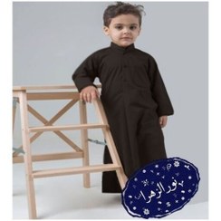 تصویر دشداشه کودک مشکی سایز 