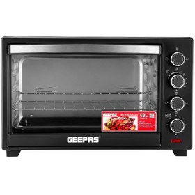 تصویر اون توستر جیپاس 48لیتری مدل 4451 OVEN TOSTER GEEPAS MODEL: 4451