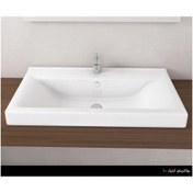 تصویر روشویی رو کابینتی سینا چینی مدل آنتیک 