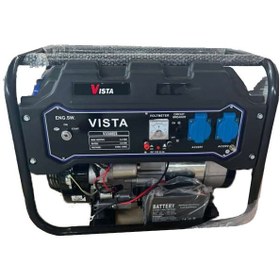 تصویر موتور برق ویستا 6.5 کیلو وات مدل V8500ES Gasoline generator vista V8500ES