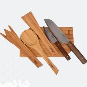 تصویر ست تخته چاقو ۶ تکه صربستانی 