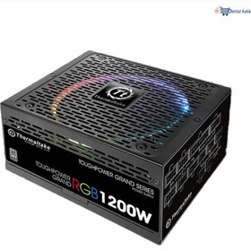 تصویر پاور کامپیوتر ترمالتیک مدل Toughpower Grand RGB Platinum توان 1200 THERMALTAKE Toughpower Grand RGB 1200W Platinum POWER SUPPLY