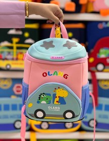 تصویر کوله زیپ بالا ماشین اولانگ car backpack OLANG