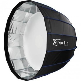 تصویر پارابولیک پرتابل وسکات WESTCOTT ZEPPELIN DEEP PARABOLIC SOFTBOX 90CM 