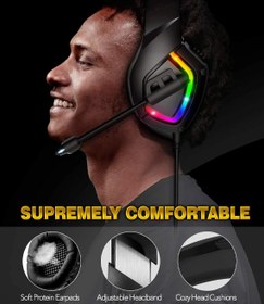 تصویر هدست مخصوص بازی رانموس مدل K1 RUNMUS K1 Gamming Headset