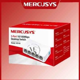 تصویر هاب سوئیچ 5 پورت MERCUSYS MS105 